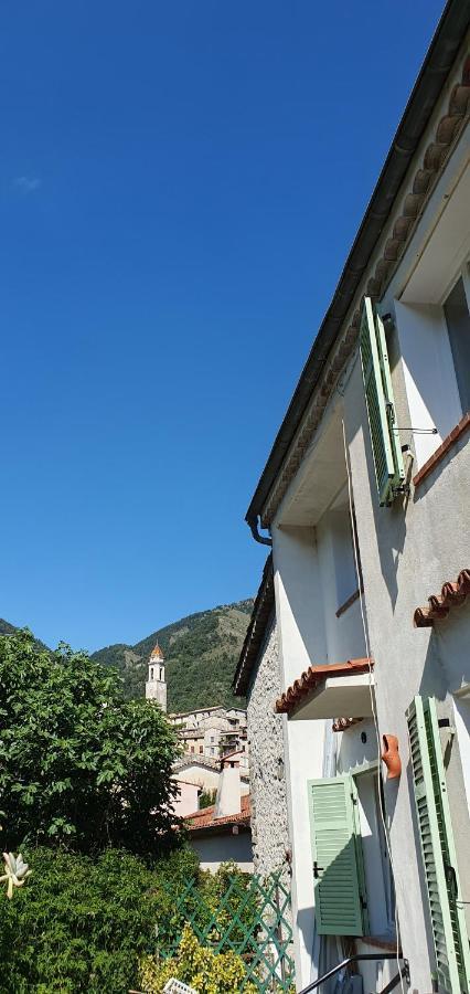 La Tiniera A Luceram - Maison Renovee 2023- Terrasse - Wifi - Village Des Creches 外观 照片