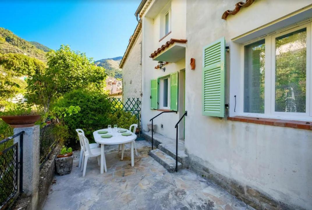 La Tiniera A Luceram - Maison Renovee 2023- Terrasse - Wifi - Village Des Creches 外观 照片