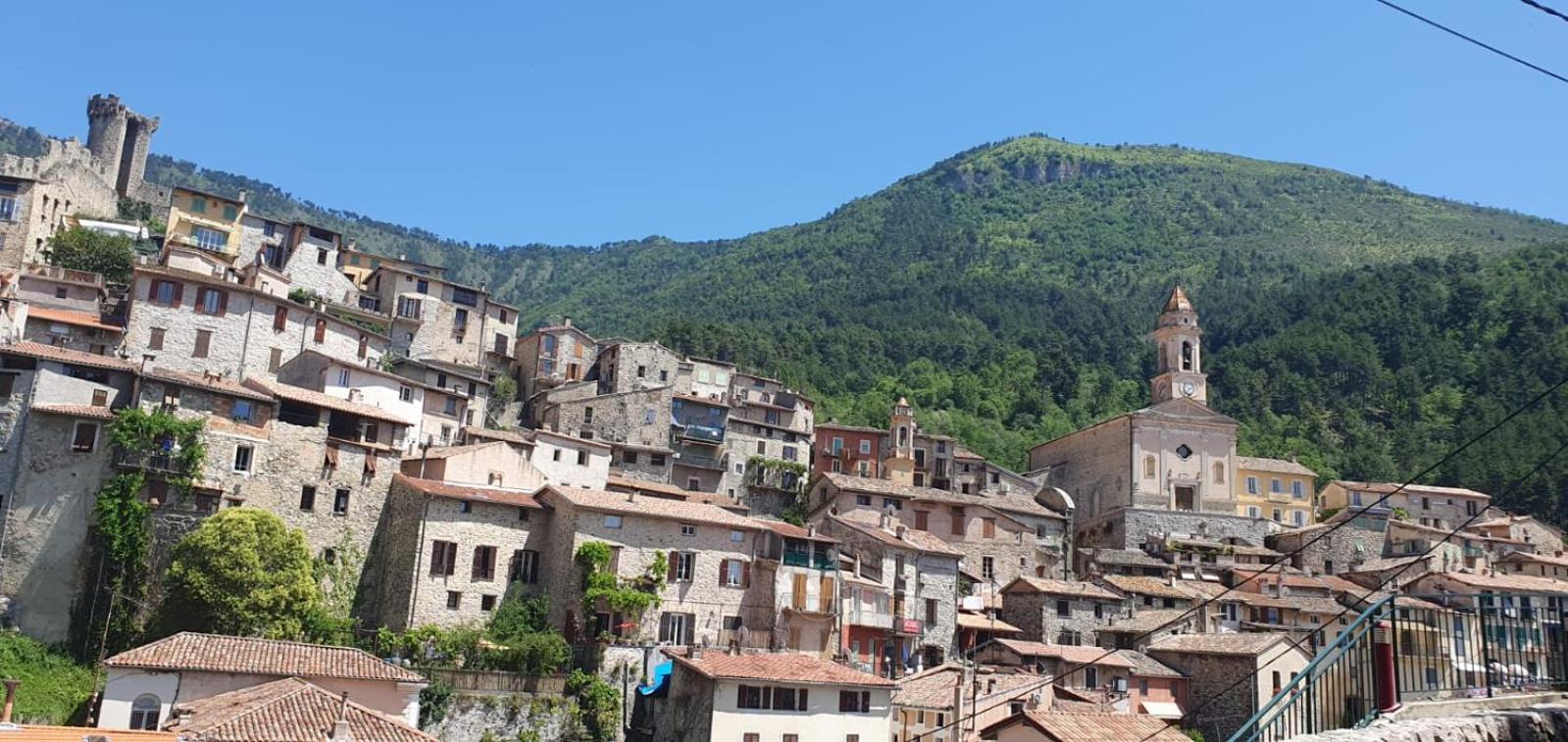 La Tiniera A Luceram - Maison Renovee 2023- Terrasse - Wifi - Village Des Creches 外观 照片